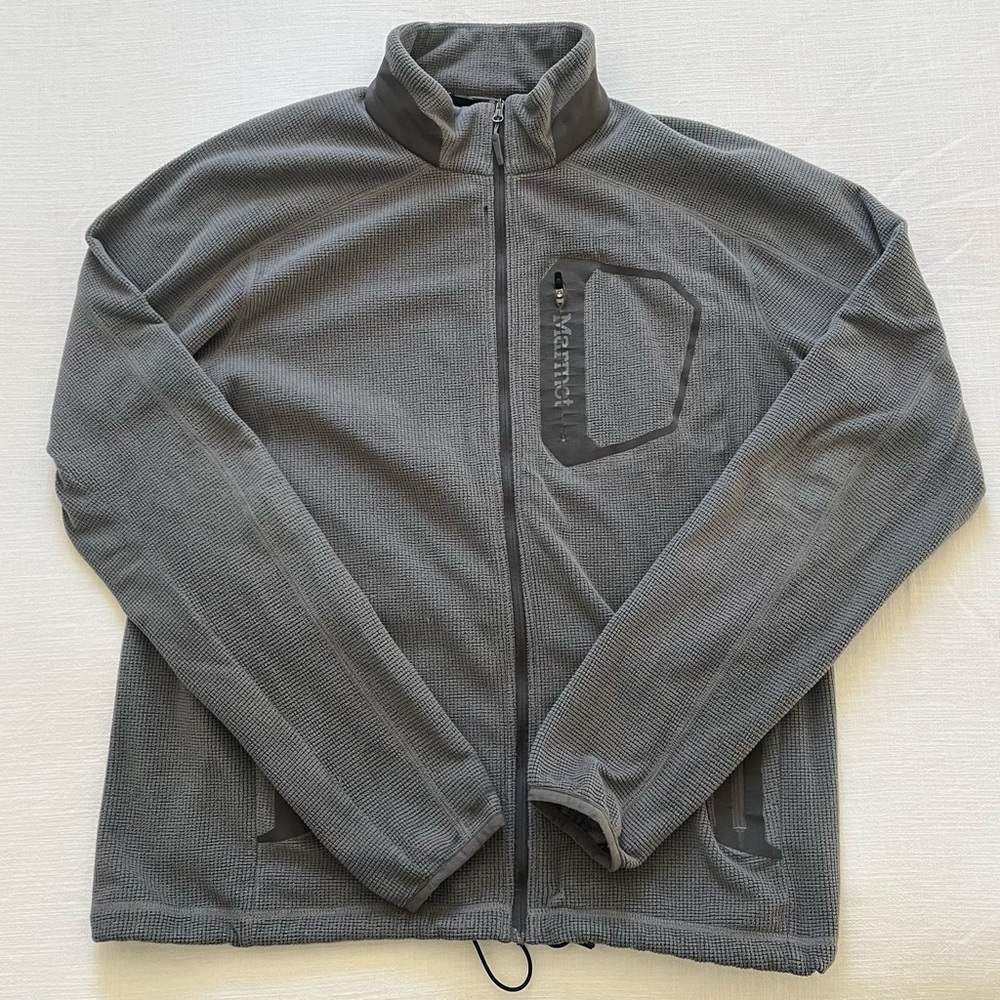 Marmot Gray Fleece Jacket